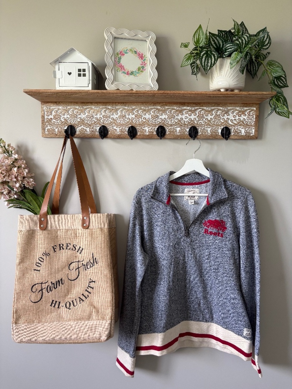 Roots Cabin Quarter-Zip Pullover